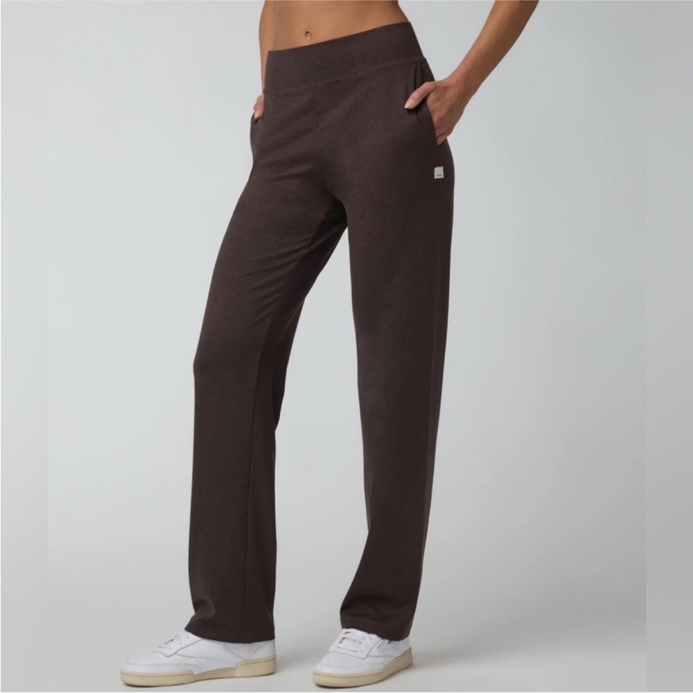 Vuori Women's Java Heather Halo Straight Leg Trouser Leggings Small